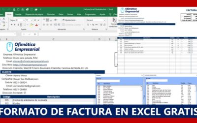 Plantilla de Factura o Nota de Venta Automatizada