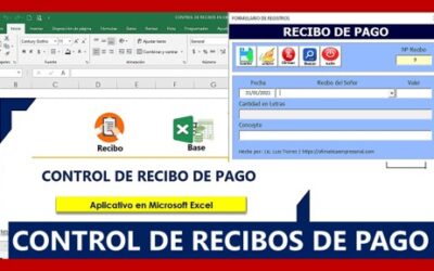 Recibo de Pago en Excel Macros VBA