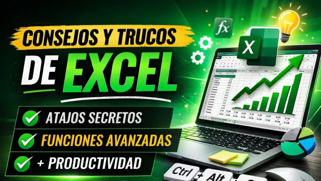 Consejos y trucos de Excel: Descubre atajos, funciones avanzadas y consejos prácticos para aprovechar al máximo